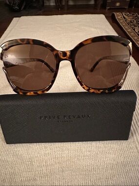 Women's PRIVE REVAUX 54mm Charmed Polarized Tortoise Shell Sunglasses
